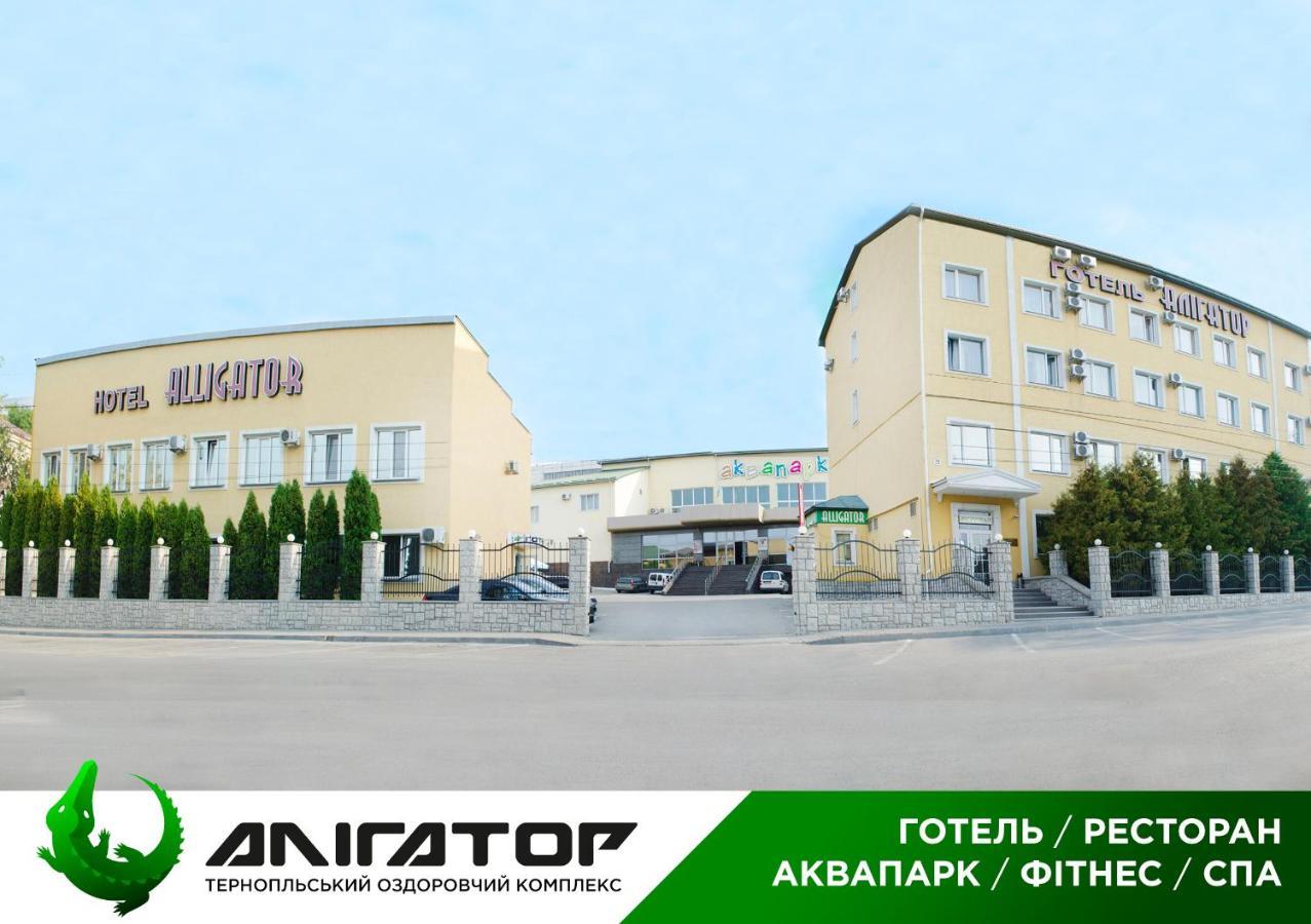 Hotel Aquapark Alligator Ternópil Exterior foto